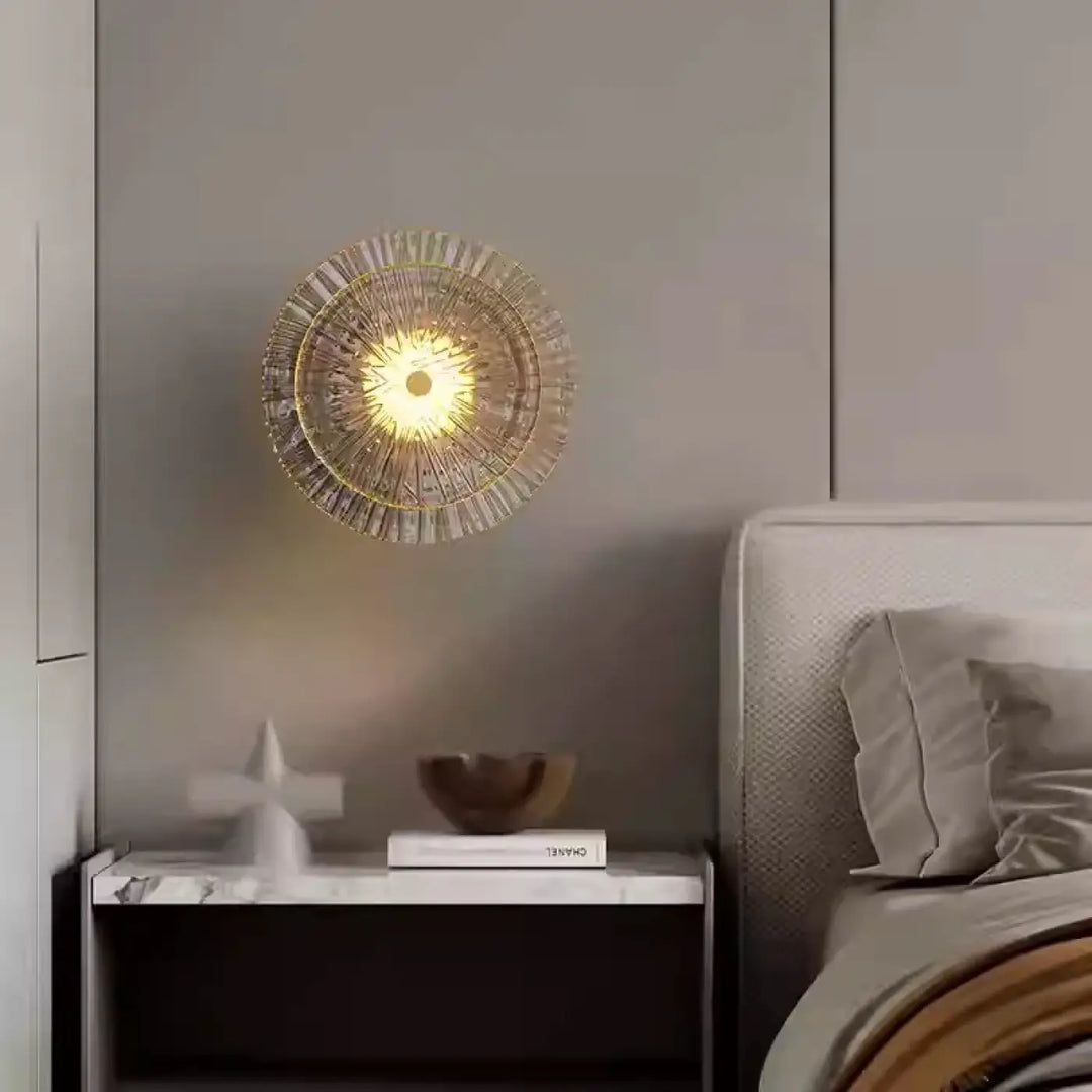 Applique led style soleil pour ambiance chic élégant