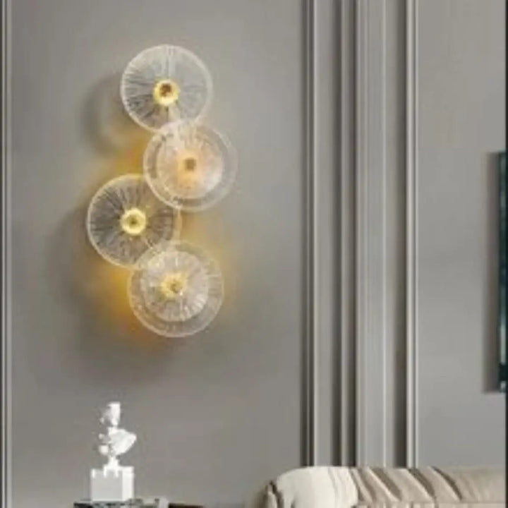 Applique led style soleil pour ambiance chic élégant