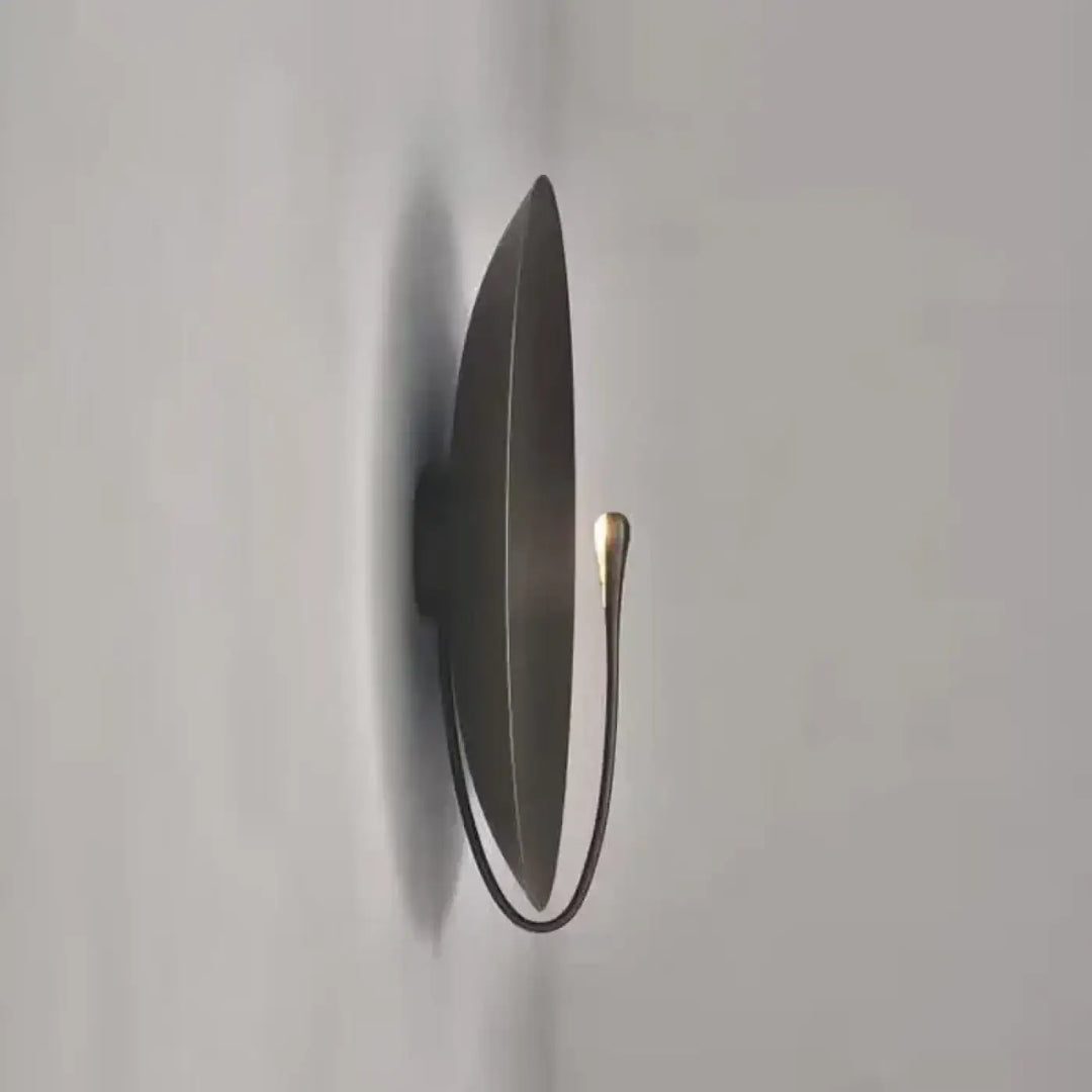 Applique Murale Artistique Cercle Coloré Et Laiton Fin

