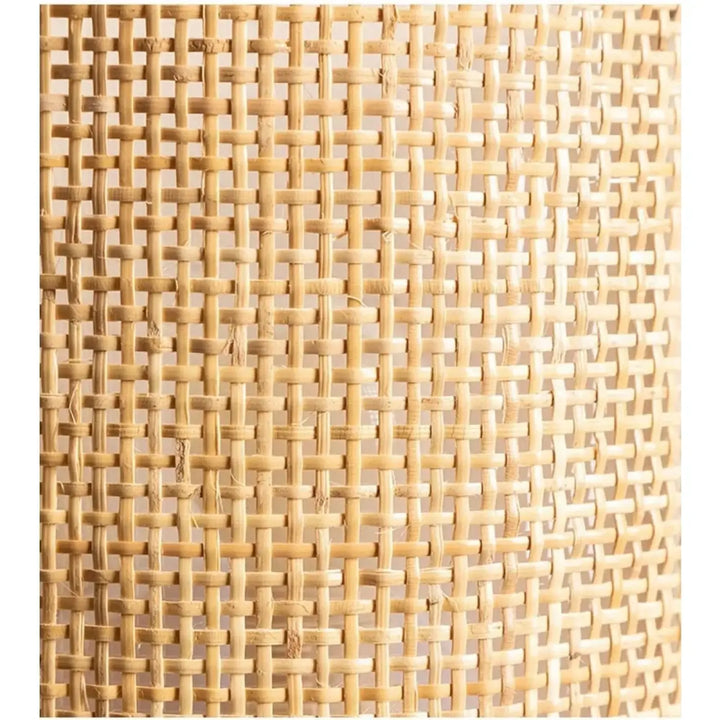 Applique murale en bambou courbé pour lumière zen et épurée