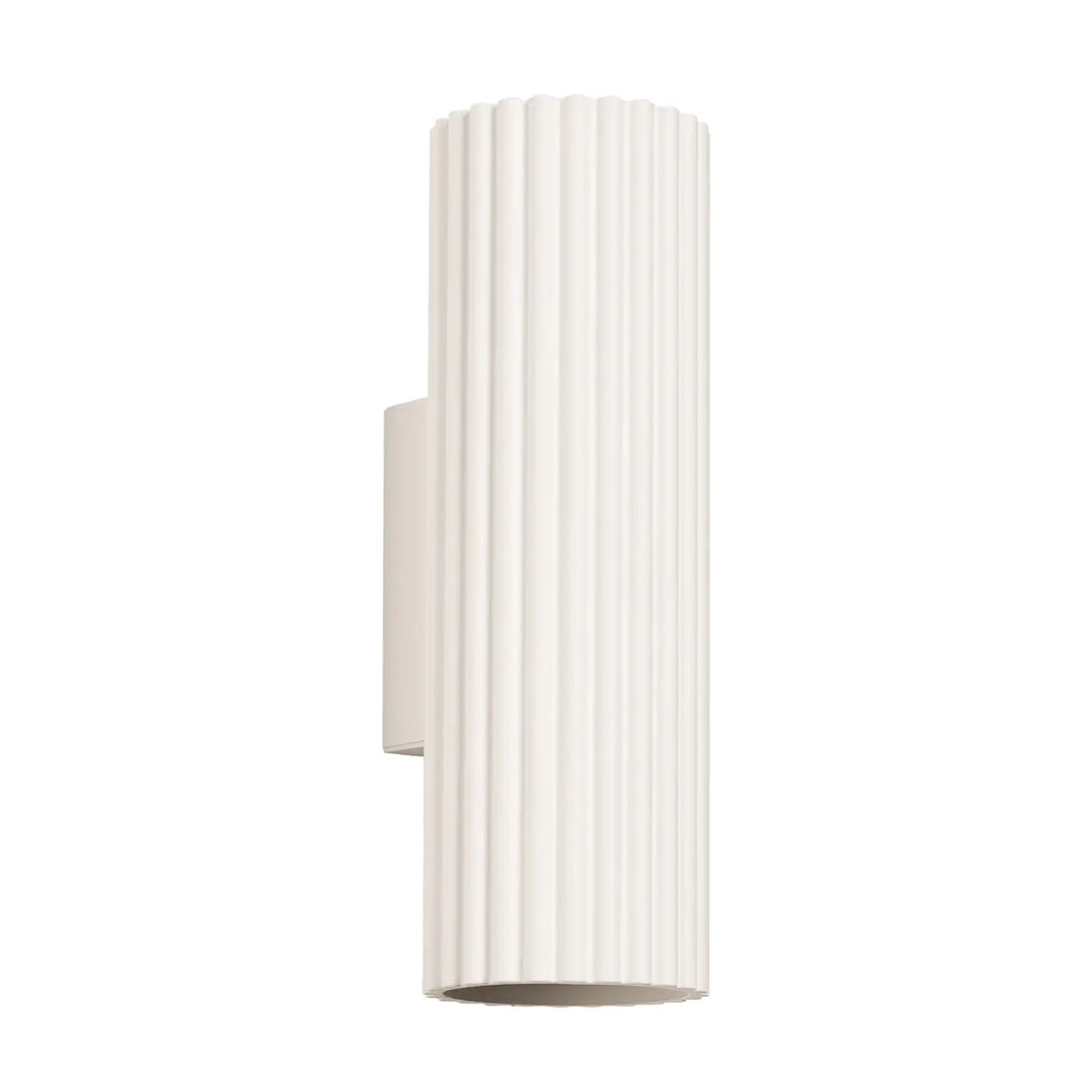 Applique murale karbon 20 beige en design minimaliste avec ampoules gu10 interchangeables pour plafonnier karbon allie