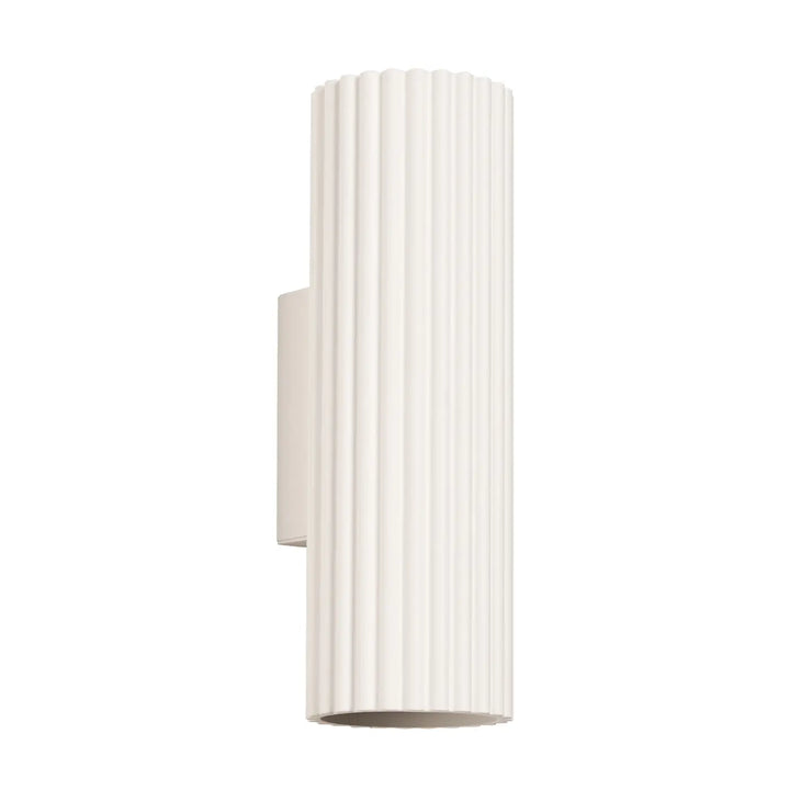 Applique murale karbon 20 beige en design minimaliste avec ampoules gu10 interchangeables pour plafonnier karbon allie