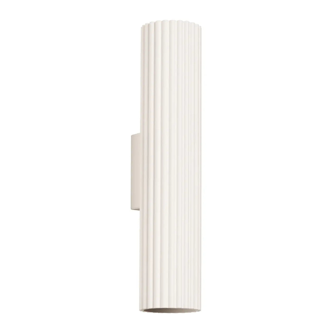 Applique murale karbon 30 beige en design minimaliste avec ampoules gu10 interchangeables pour plafonnier karbon allie