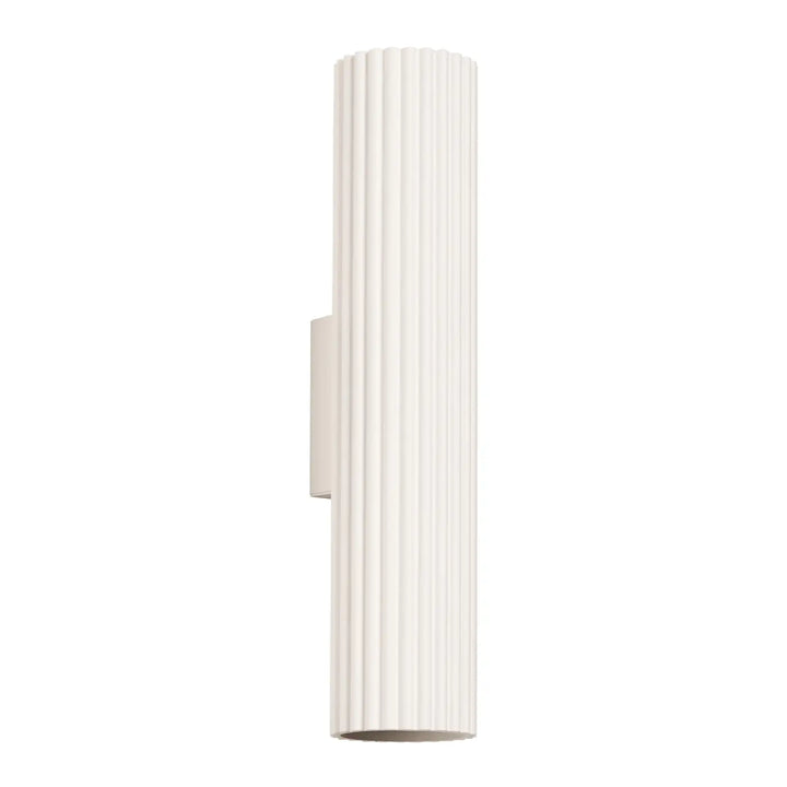 Applique murale karbon 30 beige en design minimaliste avec ampoules gu10 interchangeables pour plafonnier karbon allie