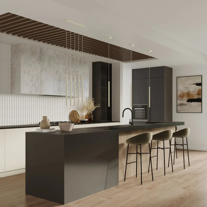 Applique murale pastelo 2 beige avec design moderne idéale comme suspension pastelo solution parfaite pour cuisine contemporaine