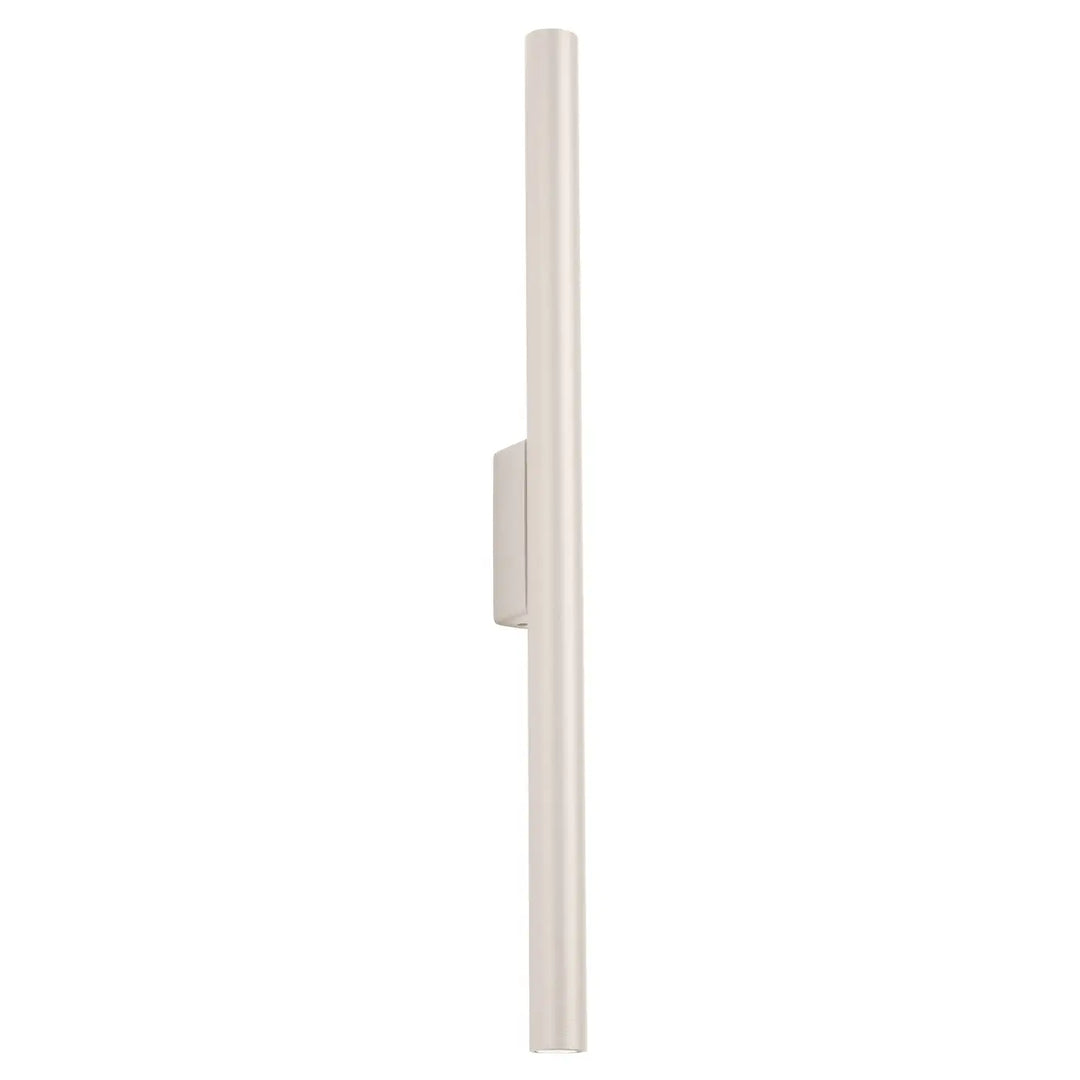 Applique murale pastelo 2 beige avec design moderne cylindrique mat solution parfaite pour suspension pastelo
