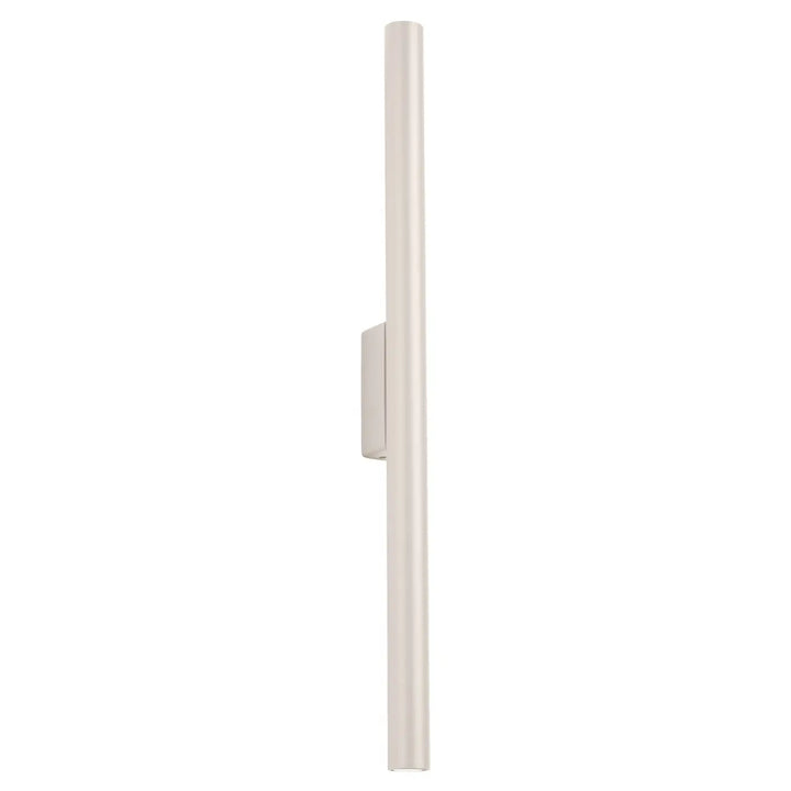 Applique murale pastelo 2 beige avec design moderne cylindrique mat solution parfaite pour suspension pastelo
