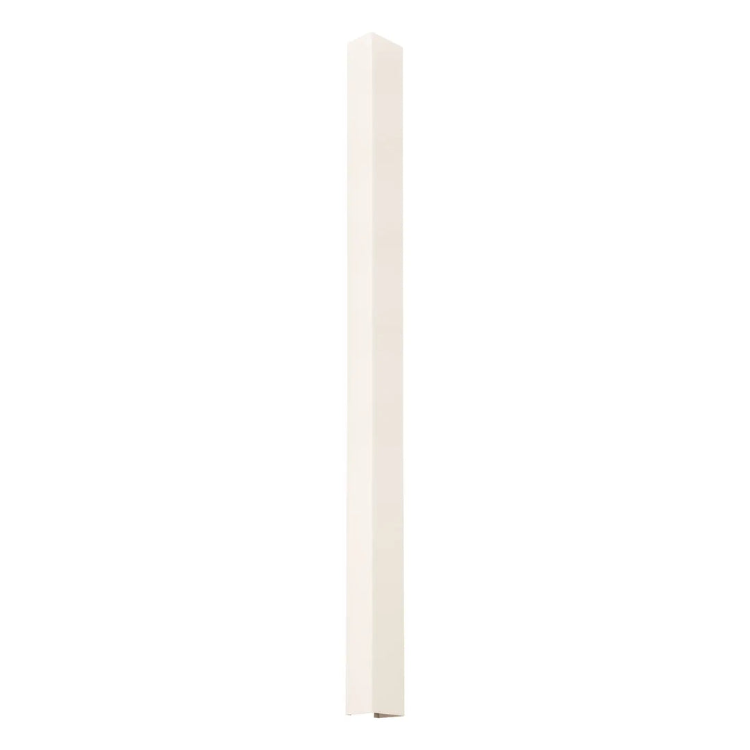 Applique murale freya 120 beige compose d’appliques murales minimalistes au design rectangulaire moderne et épuré