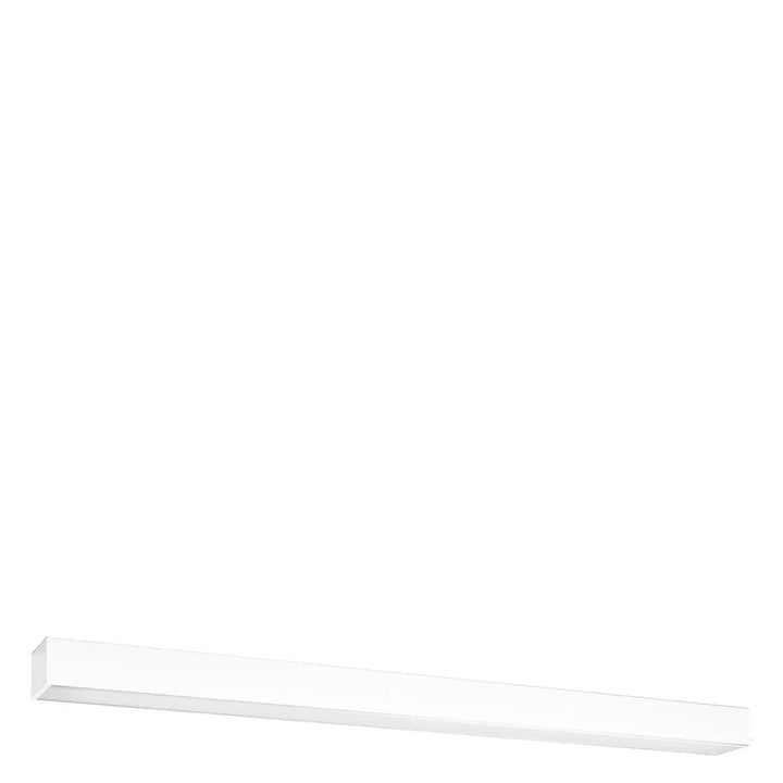 Luminaire plafonnier pinne 90 blanc avec design moderne rectangulaire led pour ajuster les paramètres d’éclairage collection pinne