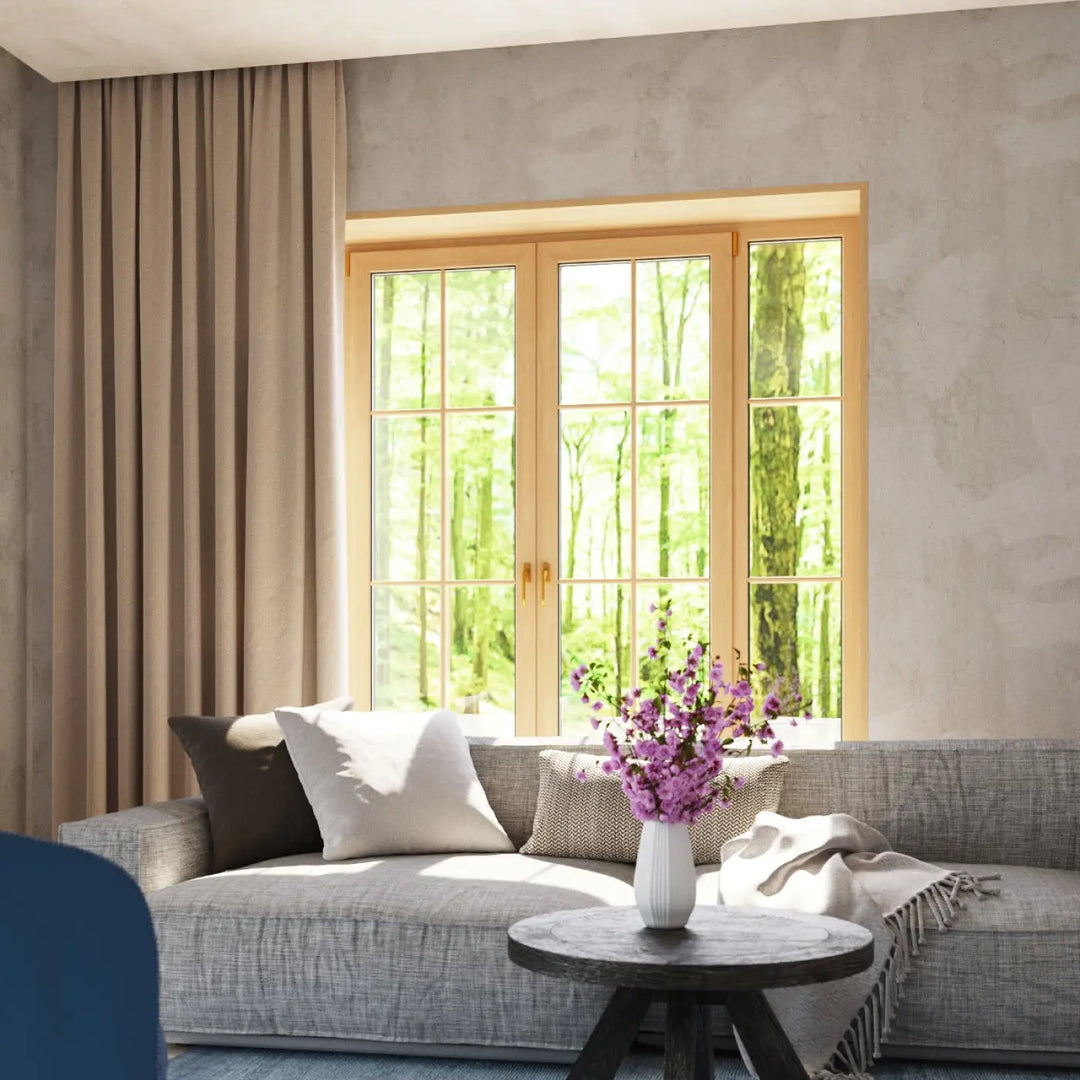 Applique murale vici en céramique blanche avec bouquet de fleurs violettes pour une atmosphère unique et moderne