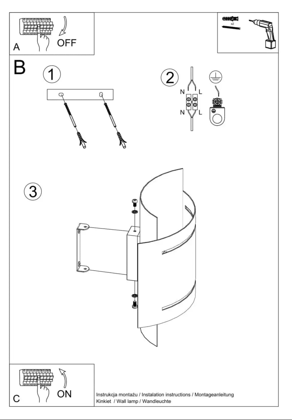 Lampe murale hestia blanche avec design original incurvé et finition métallique élégante pour un éclairage intemporel