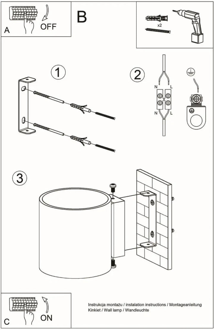Kinkiet orbis applique murale blanc avec support métallique et fixation bois naturel pour éclairage mural contemporain