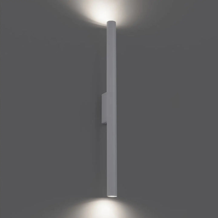 Applique murale pastelo 2 blanc design moderne cylindrique avec éclairage bidirectionnel pour lampe pastelo série pastelo