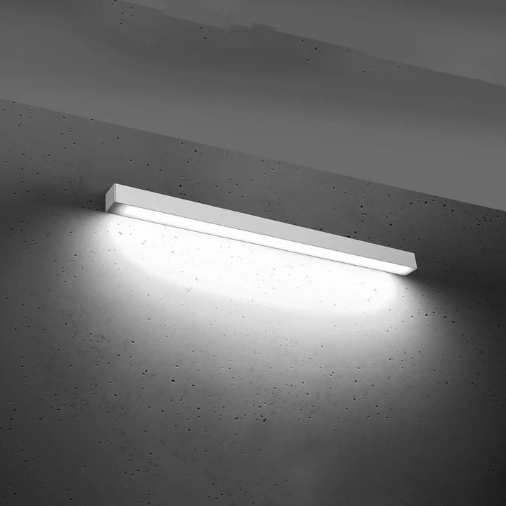 Applique murale pinne 90 led blanche rectangulaire design moderne avec paramètres d’éclairage pour lampe suspendue