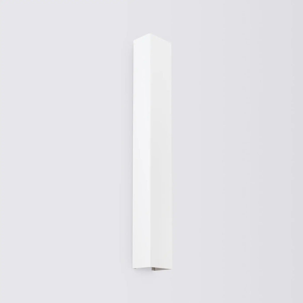 Applique murale freestyle 60 blanc compose d’appliques murales minimalistes avec finition brillante et design géométrique