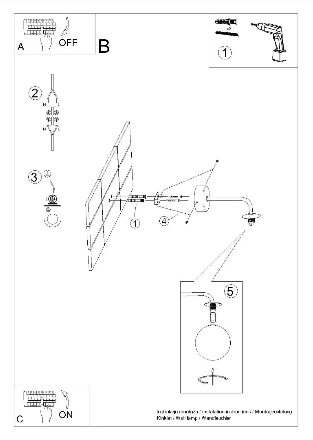 Applique murale lampe astral édition minimaliste blanc avec bras courbé et base circulaire design moderne