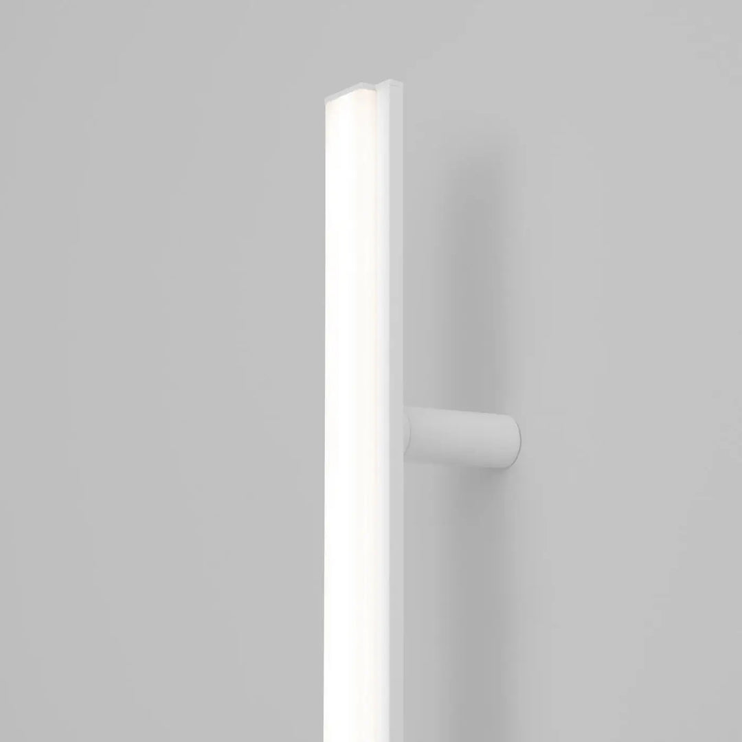Applique murale blanche lagom 90 4000k design minimaliste avec excellente finition et lumière douce diffusée