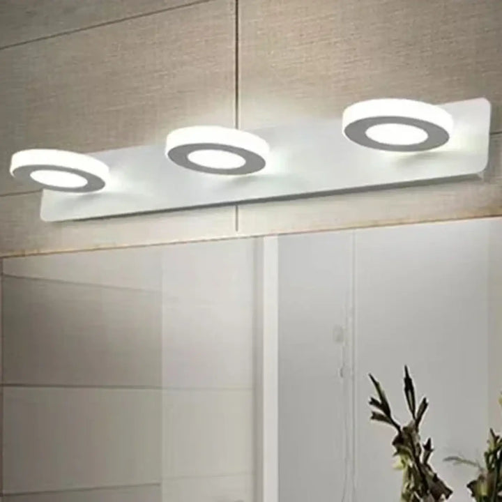 Applique Murale Blanche Pour Miroir De Salle De Bain
