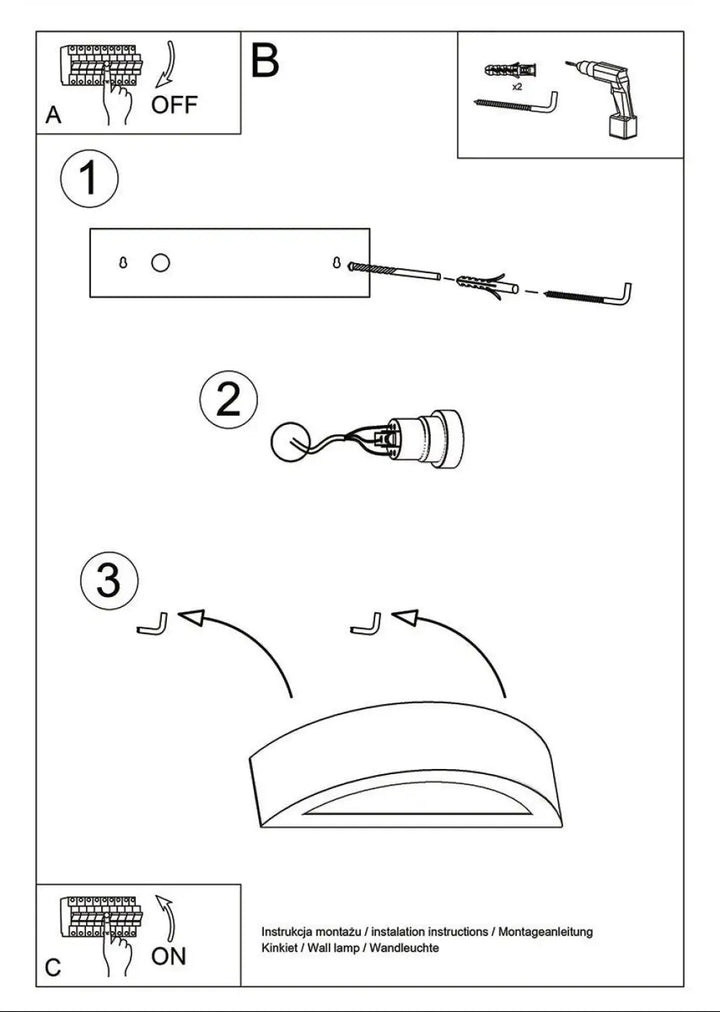 Applique atena murale led en céramique avec design moderne noir minimaliste et combinaison unique élégante