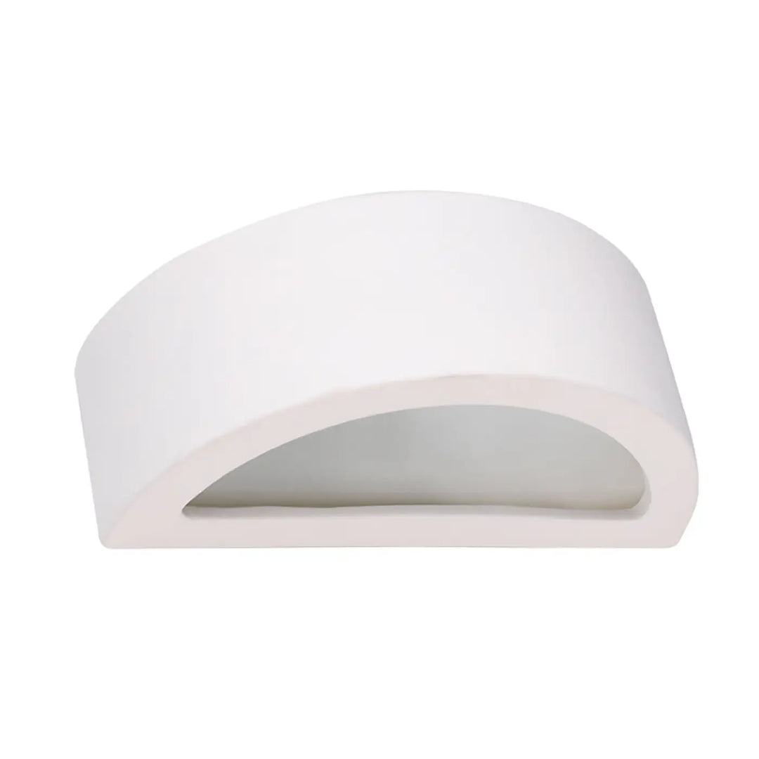 L’applique atena 20 est une combinaison unique en céramique avec un design moderne et une finition mate blanche semi-circulaire