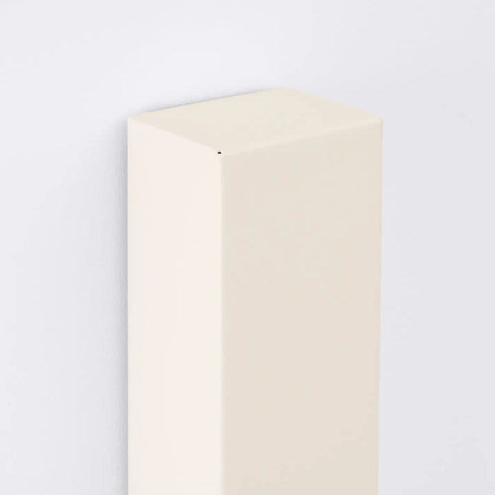 Applique murale rectangulaire beige en composition d’appliques murales collection freya cinq coloris minimaliste