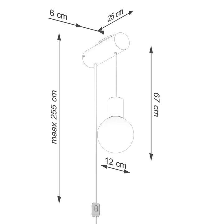 Applique murale nibmi g9 avec interrupteur design minimaliste en matériaux naturels créant une atmosphère chaleureuse