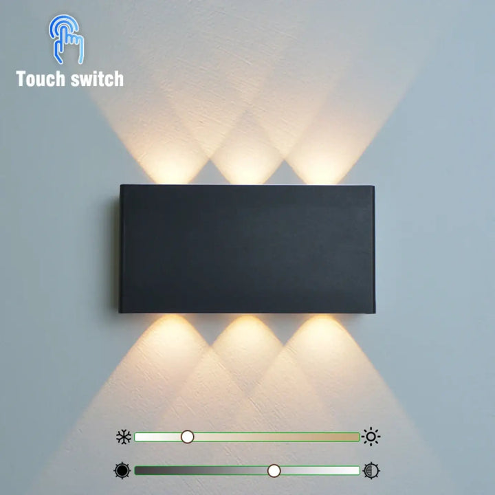 Applique Murale En Bois Avec Éclairage LED Intégré