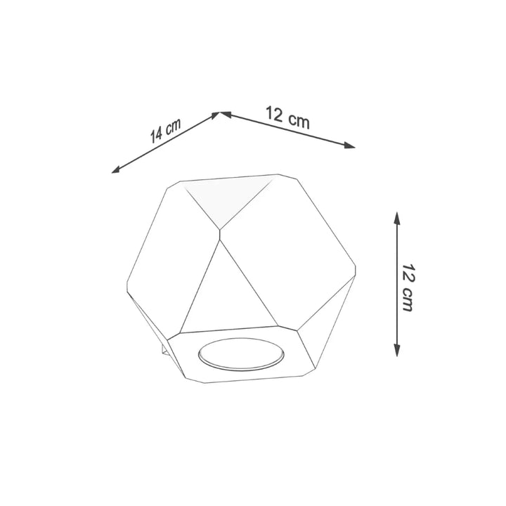 Applique murale lampe woody en bois naturel avec design hexagonal géométrique style loft bois s intégrera parfaitement