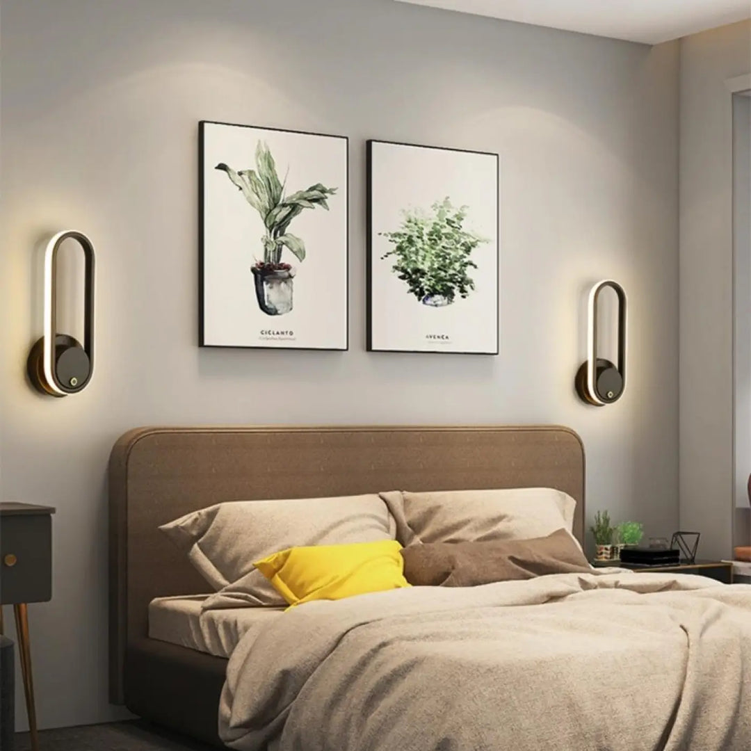 Applique Mural Chic En Aluminium