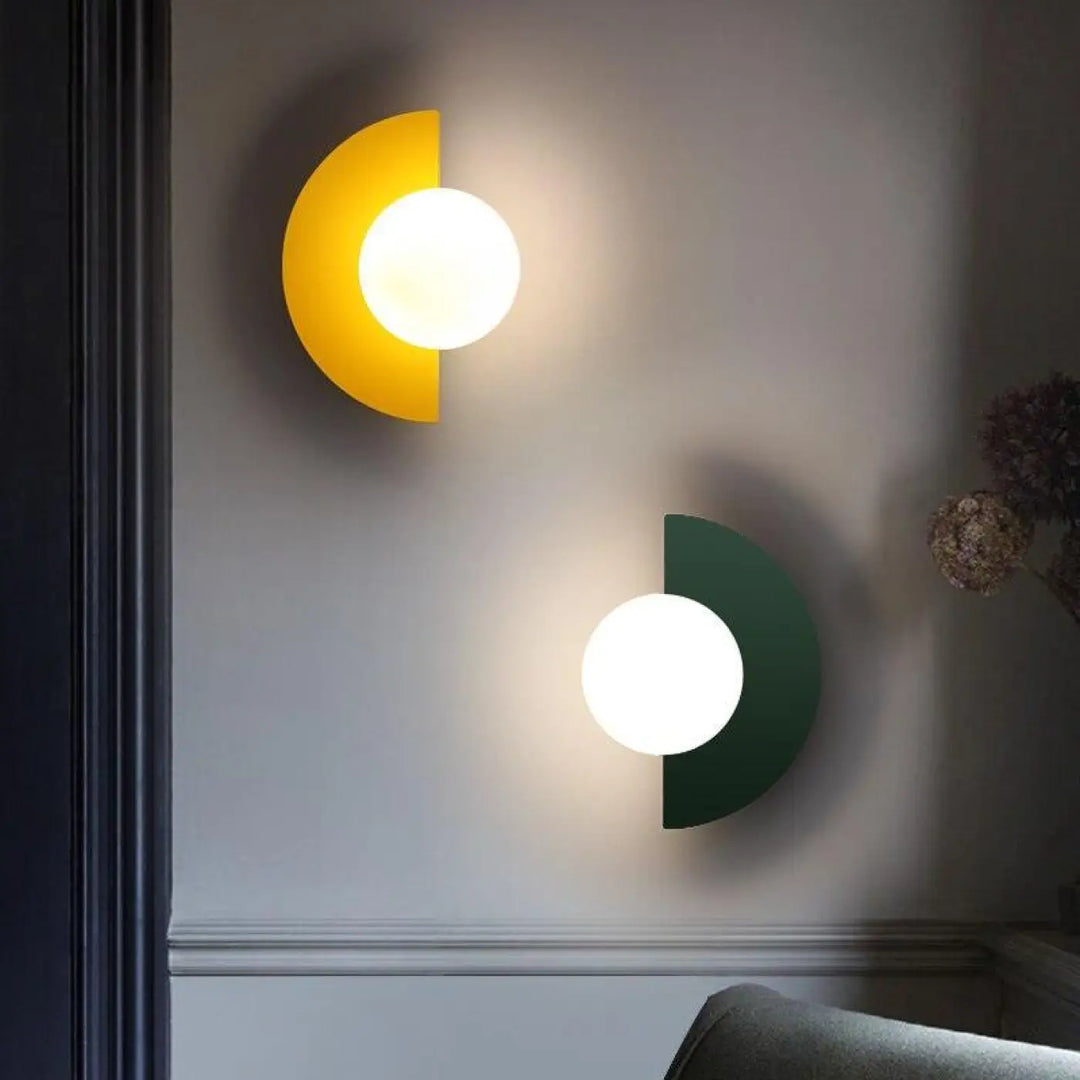 Applique Murale Couleur Design Minimaliste