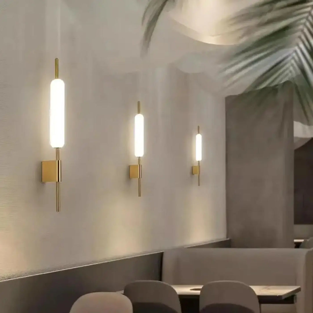 Applique murale design led verticale élégante décor
