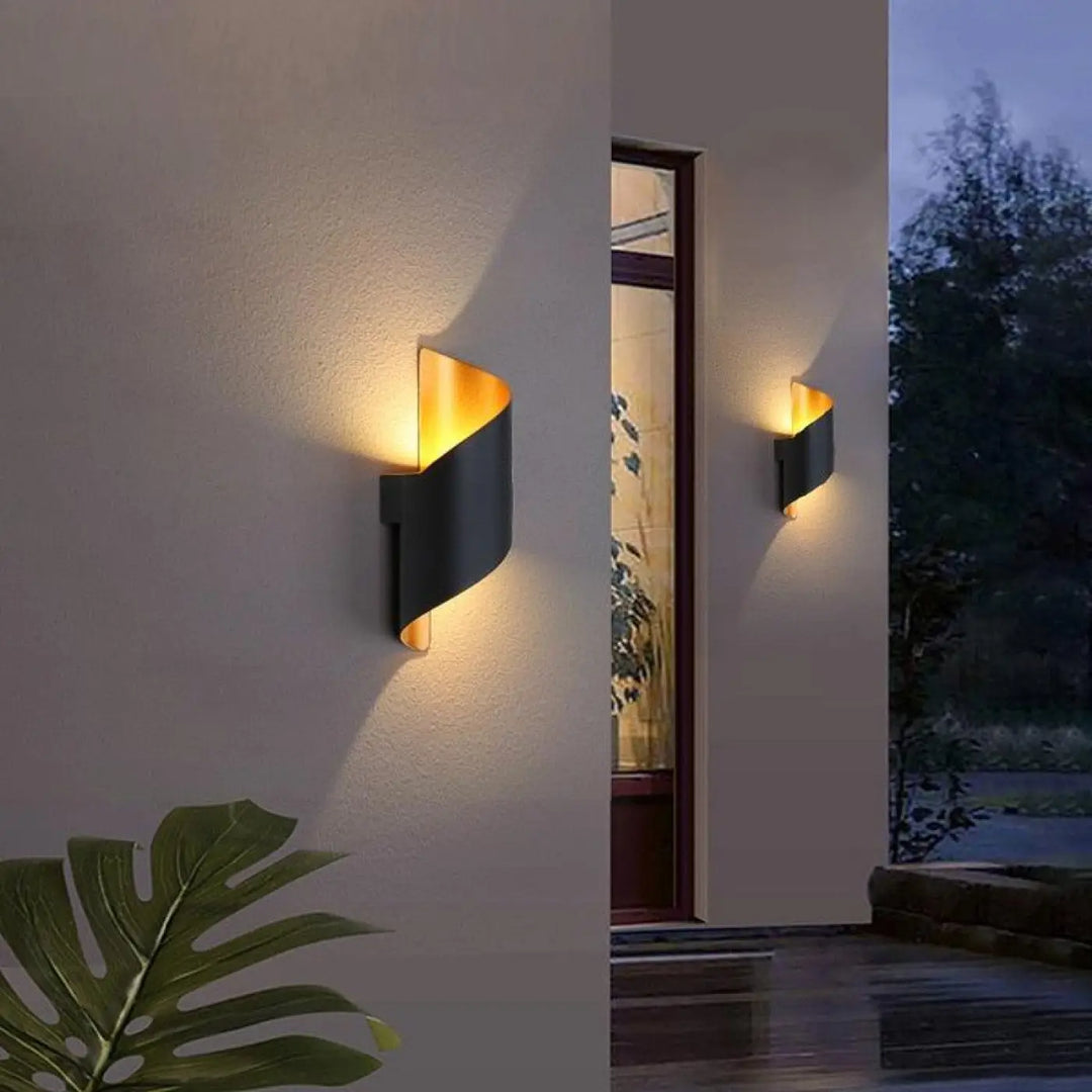 Applique Murale Design Italien Courbes Douces