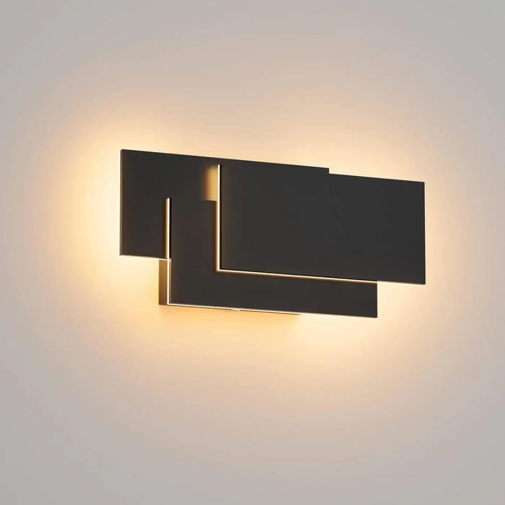 Applique murale design minimaliste en forme de rectangle moderne