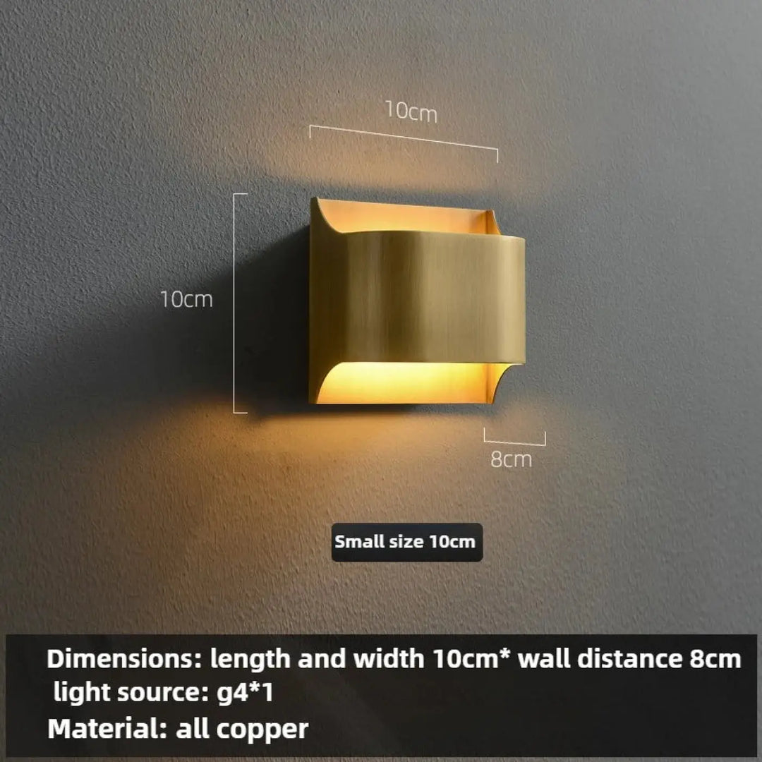 Applique murale design noir led éclairage ambiance