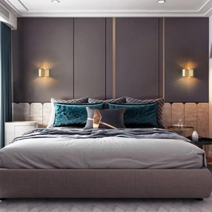 Applique Murale Discrète Pour Chambre D’Adulte En Aluminium