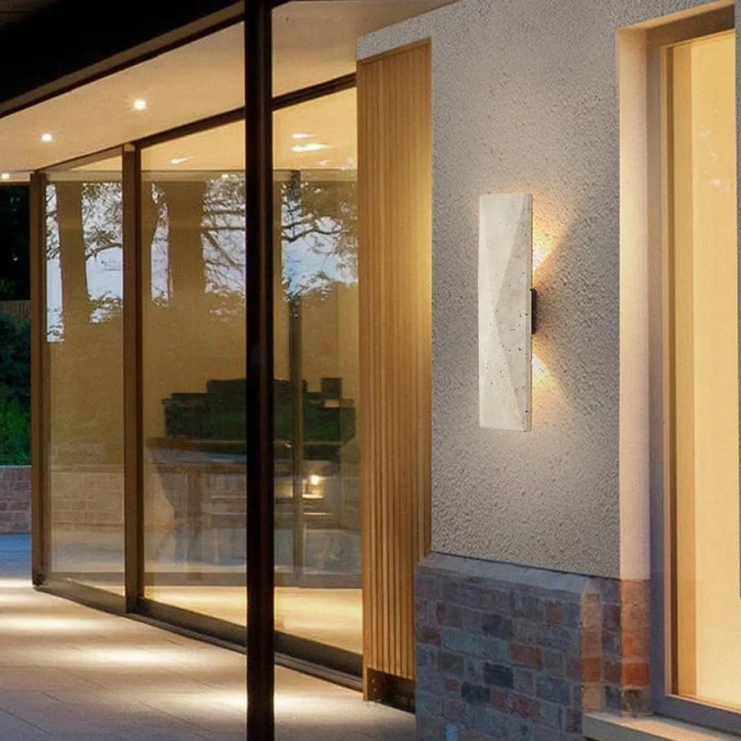 Applique murale pour extérieur design élégant en style contemporain