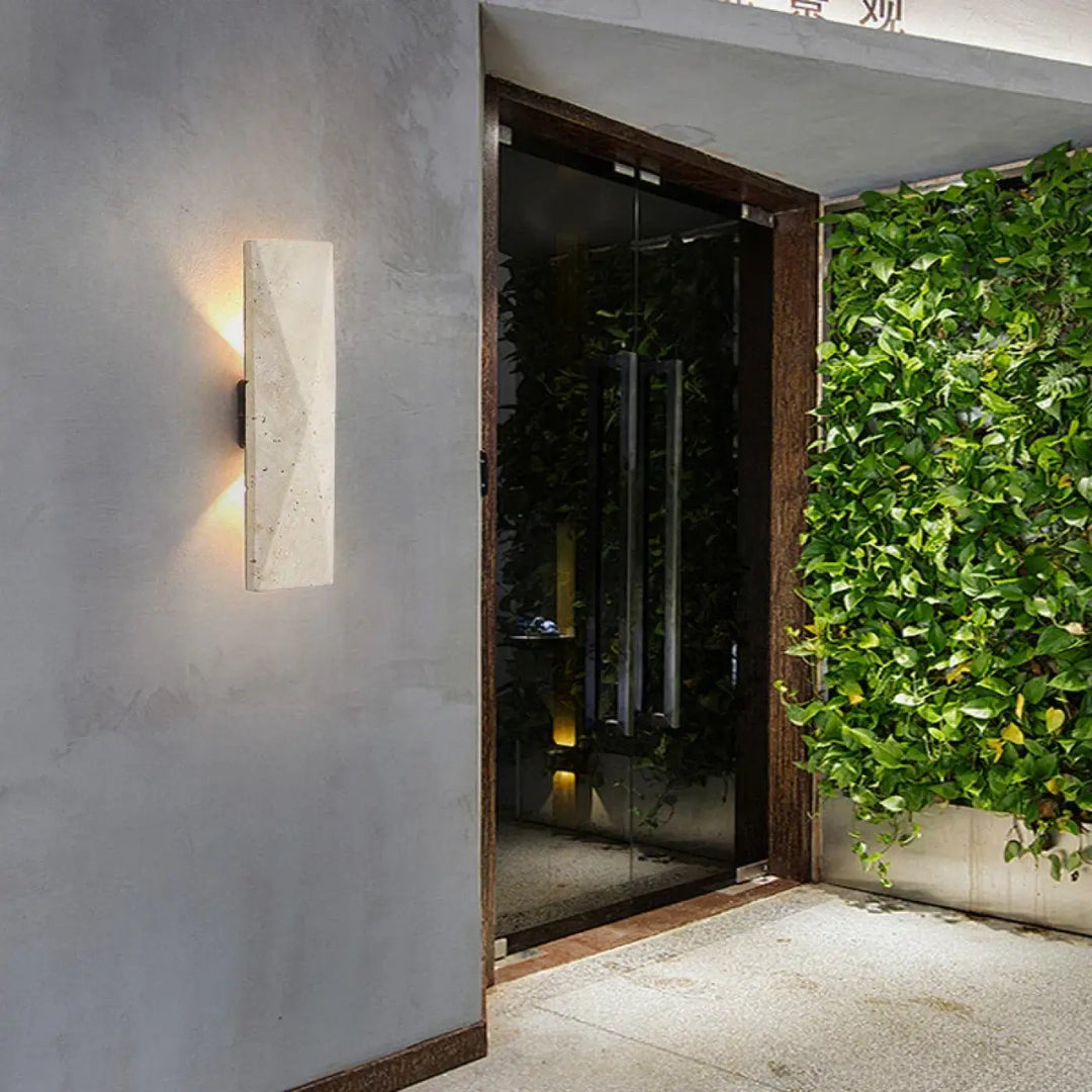 Applique murale pour extérieur design élégant en style contemporain