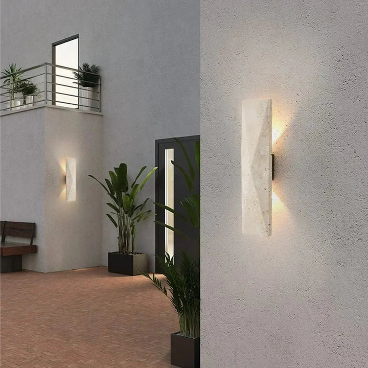 Applique murale pour extérieur design élégant en style contemporain