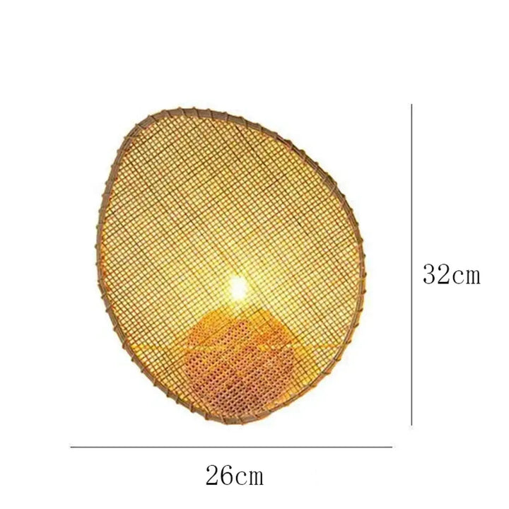 Applique murale naturelle design bohème beige style chic