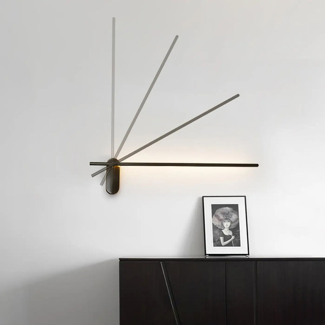 Applique Murale Salon Design Vertical Barre Fine