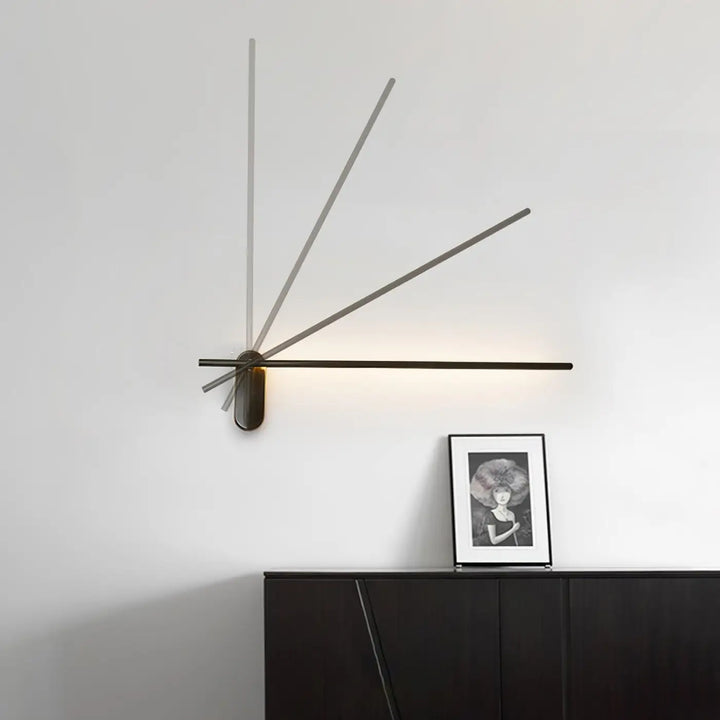 Applique Murale Salon Design Vertical Barre Fine