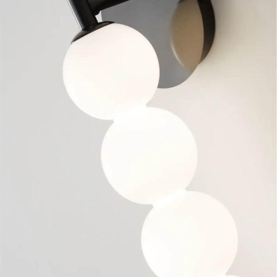 Applique murale à globes en verre design moderne élégance