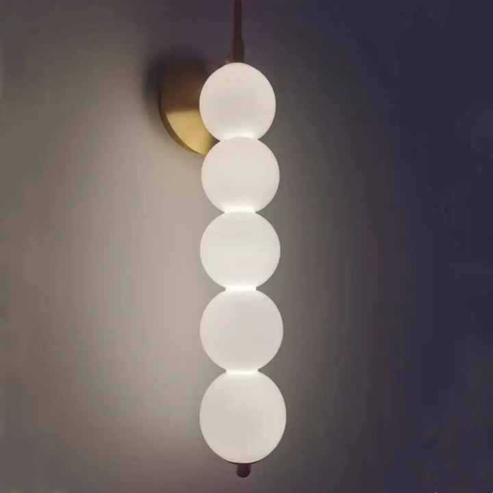 Applique murale à globes en verre design moderne élégance