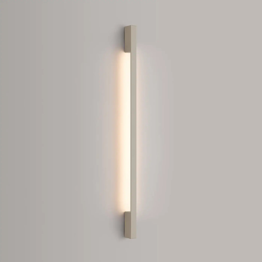 Applique murale sappo 120 led beige minimaliste avec éclairage ambiant chaud six variantes incluant vert olive