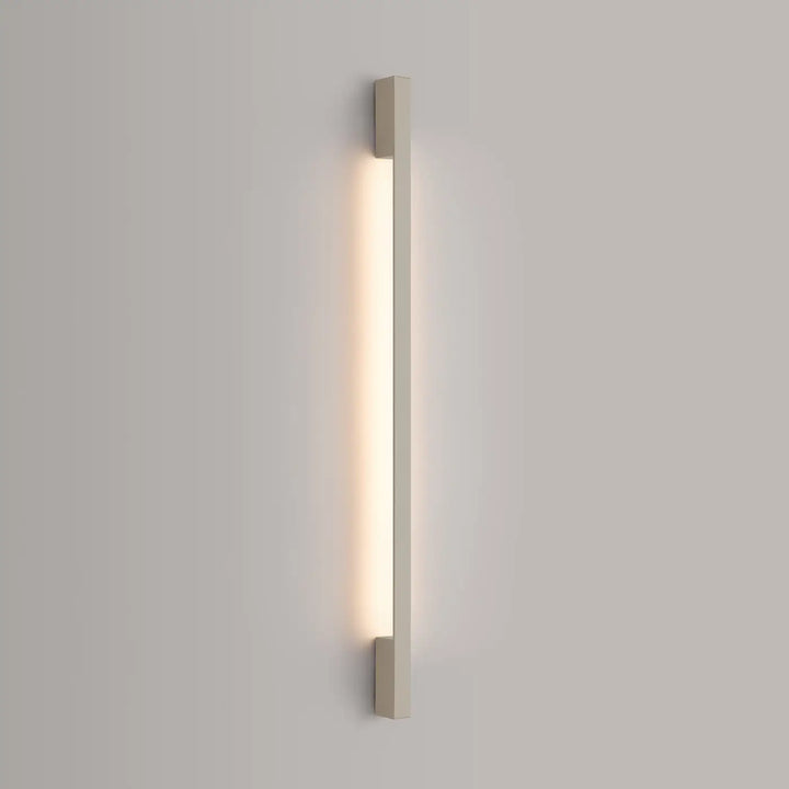 Applique murale sappo 120 led beige minimaliste avec éclairage ambiant chaud six variantes incluant vert olive