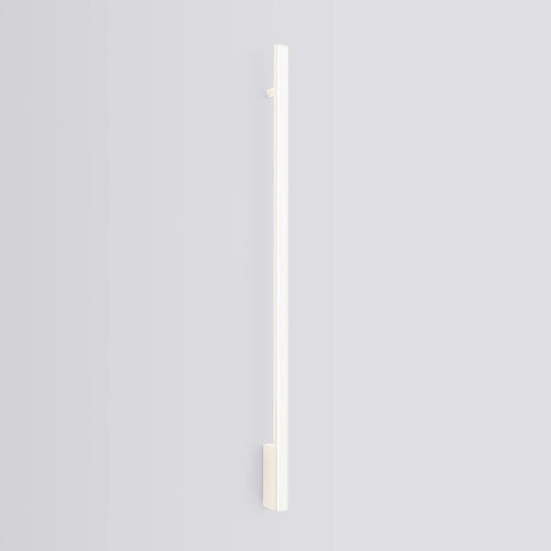 Applique murale lagom allie 120 beige avec finition excellente et poignée intégrée minimaliste design rectangulaire blanc