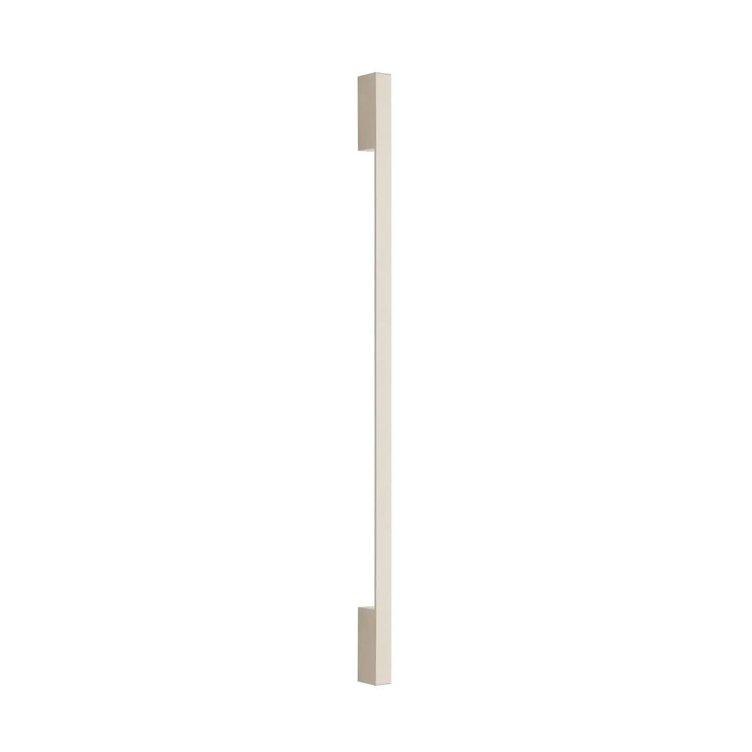 Applique murale sappo 120 led beige avec poignée minimaliste rectangulaire blanche mate disponible en six variantes vert olive