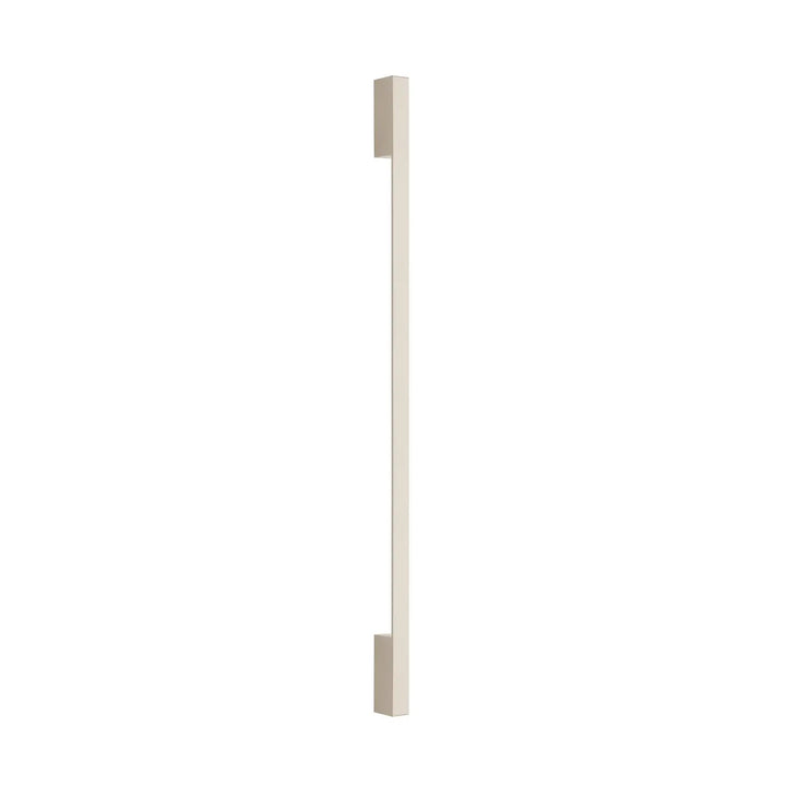 Applique murale sappo 120 led beige avec poignée minimaliste rectangulaire blanche mate disponible en six variantes vert olive