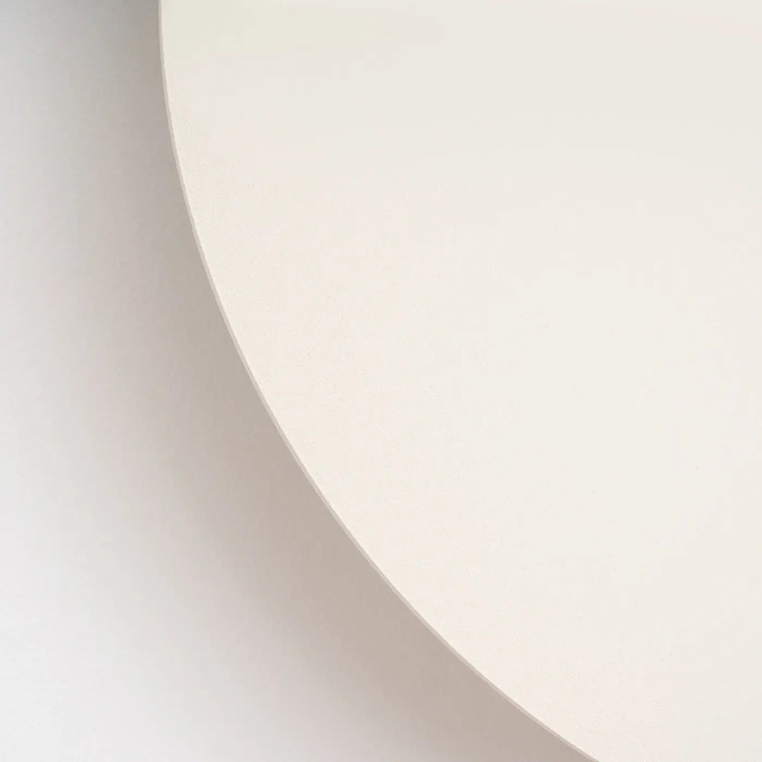 Applique murale beige borgen 3000k avec bord arrondi minimaliste, idéale pour appliques murales modernes et seule applique murale