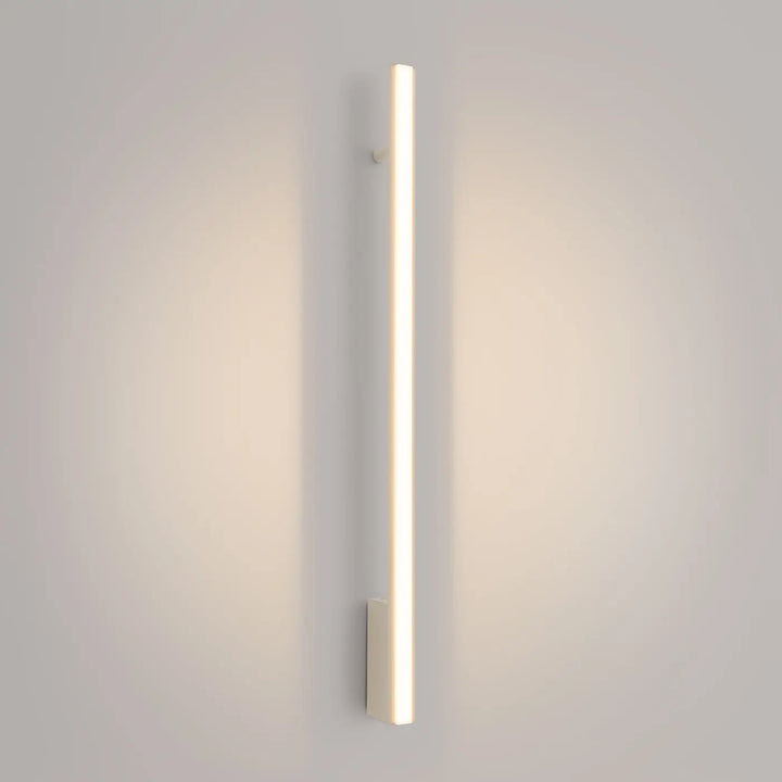 Applique murale lagom 90 beige design minimaliste avec éclairage led blanc chaud collection lagom allient excellente qualité